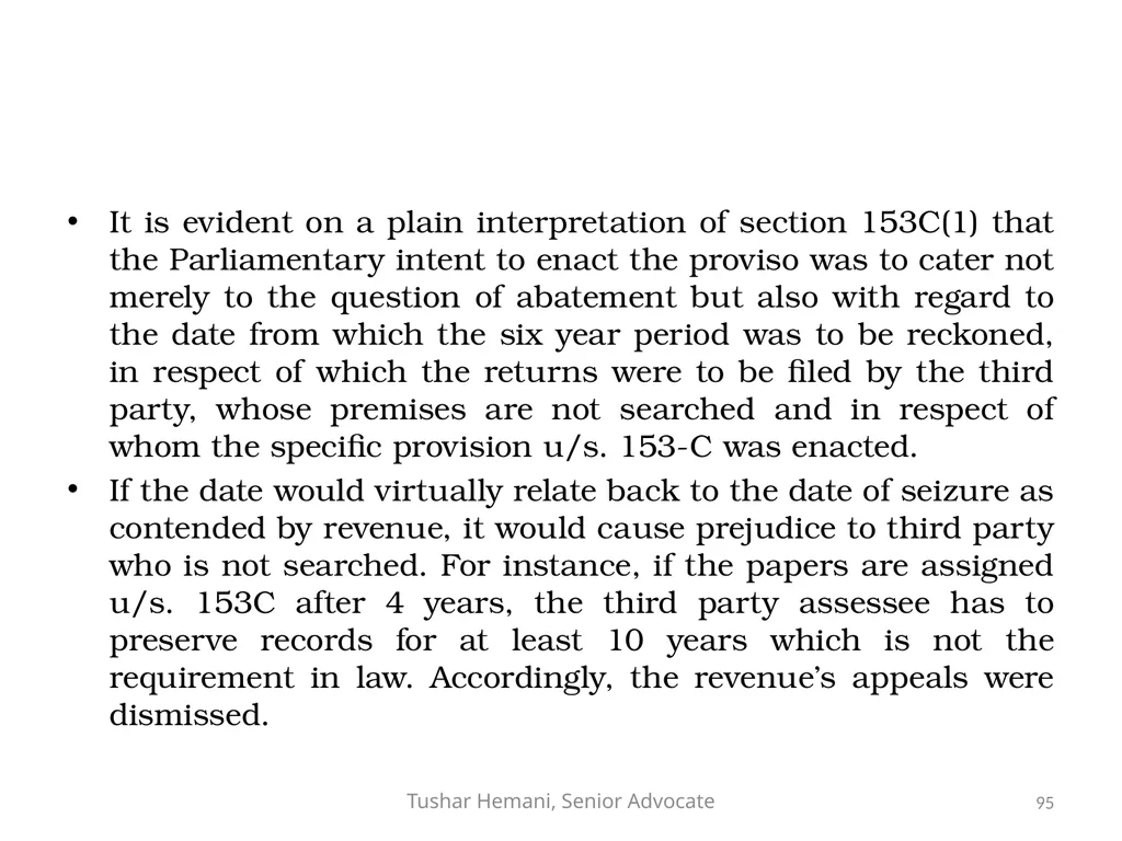 Controversial issues under the Income Tax & Fake - slide 95 of 129