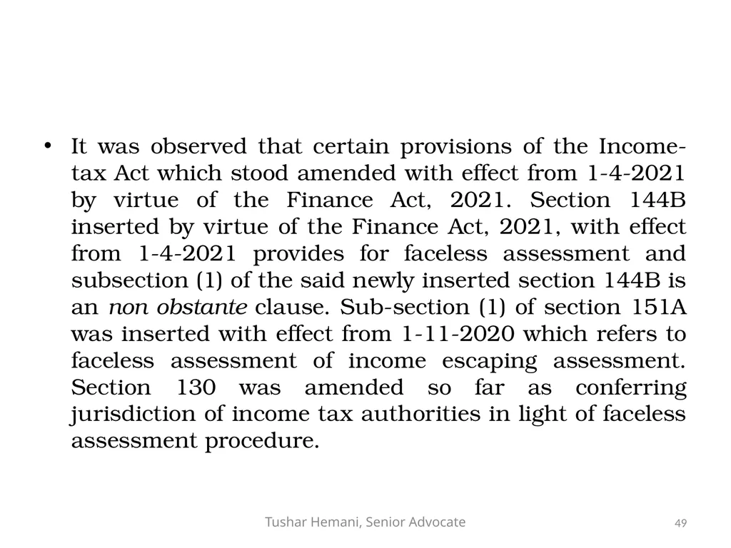 Controversial issues under the Income Tax & Fake - slide 49 of 129