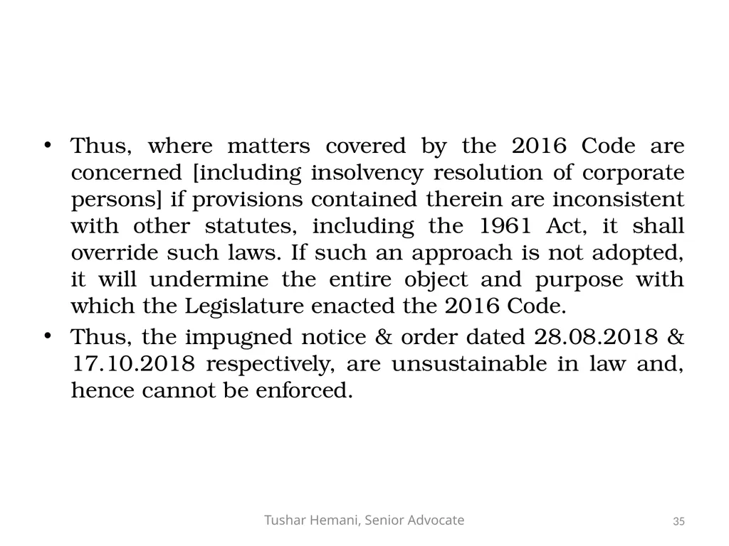 Controversial issues under the Income Tax & Fake - slide 35 of 129