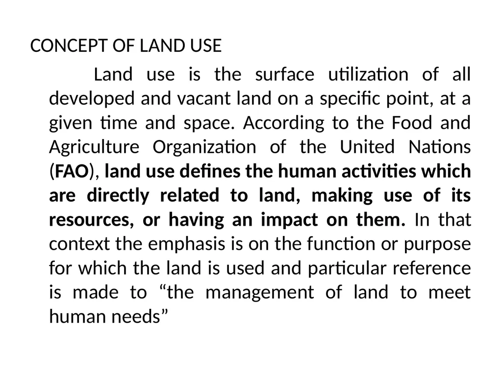 UNIT-I: Classification of lands — Ownership of - slide 5 of 58