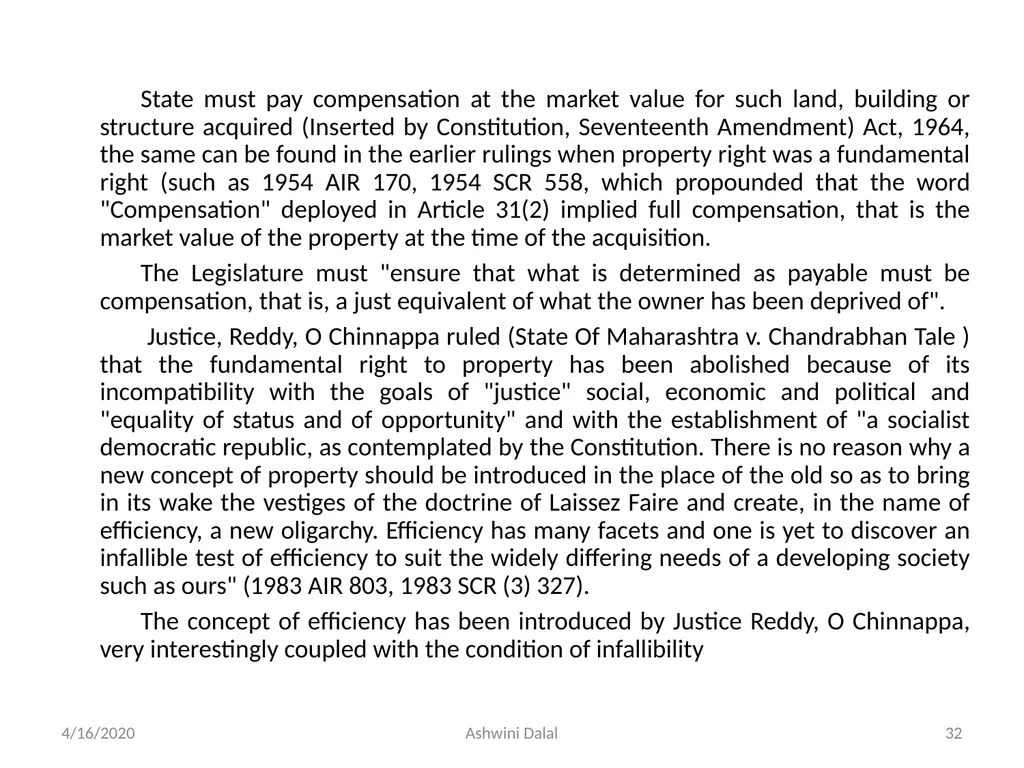 UNIT-I: Classification of lands — Ownership of - slide 32 of 58