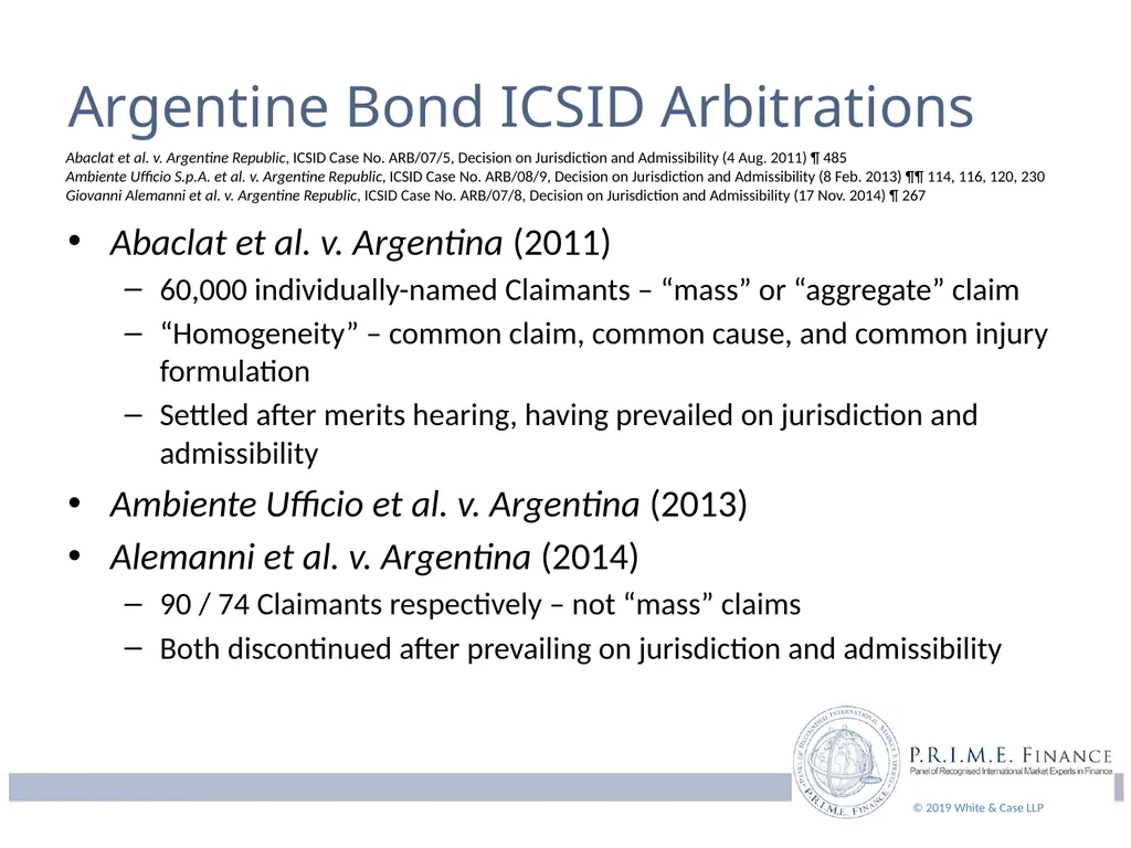 P.R.I.M.E. Finance Panel of Recognized - slide 11 of 29
