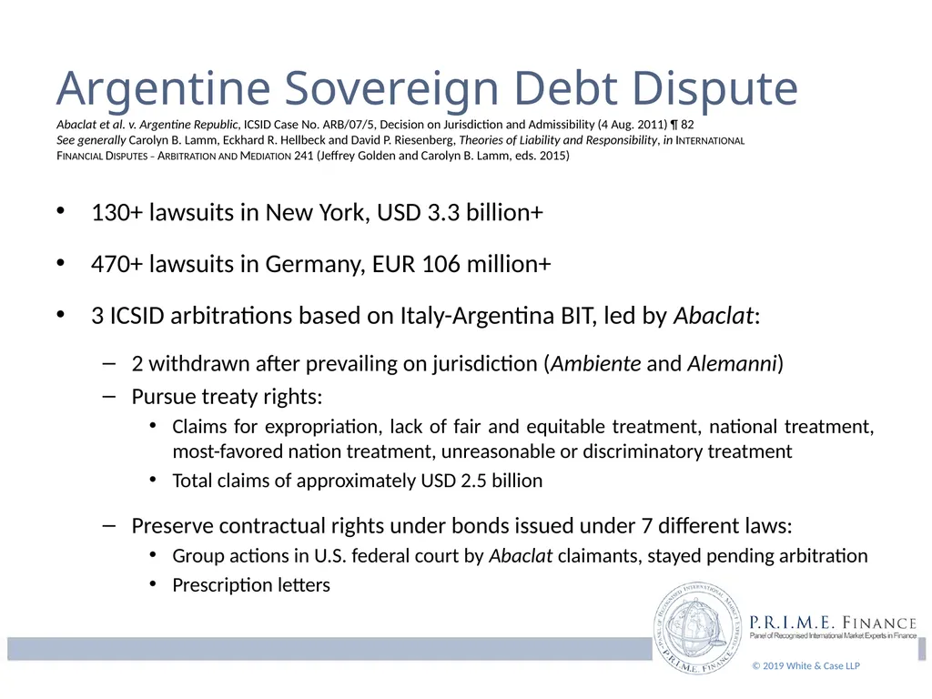 P.R.I.M.E. Finance Panel of Recognized - slide 10 of 29