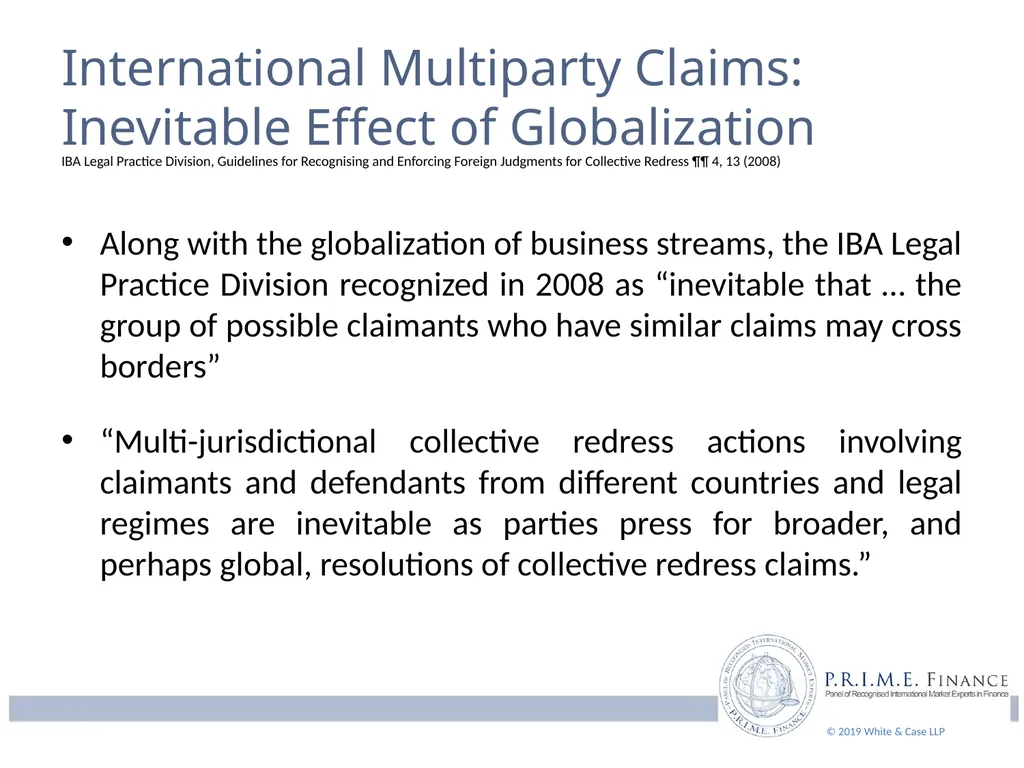 P.R.I.M.E. Finance Panel of Recognized - slide 3 of 29