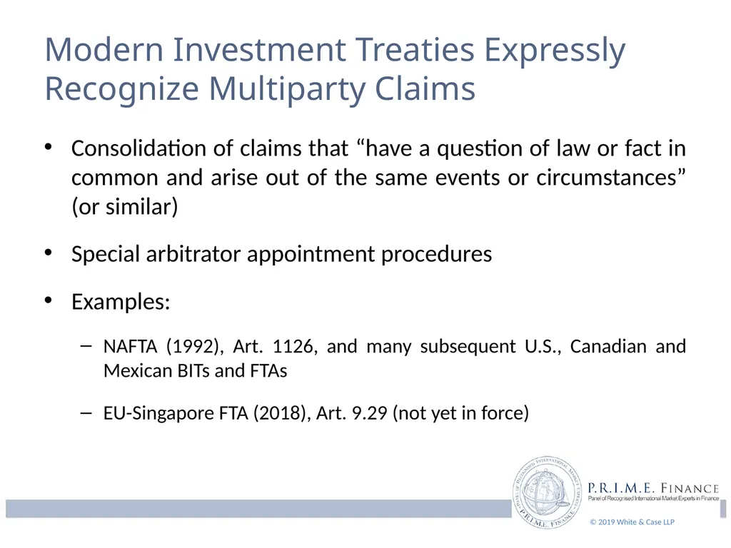 P.R.I.M.E. Finance Panel of Recognized - slide 6 of 29