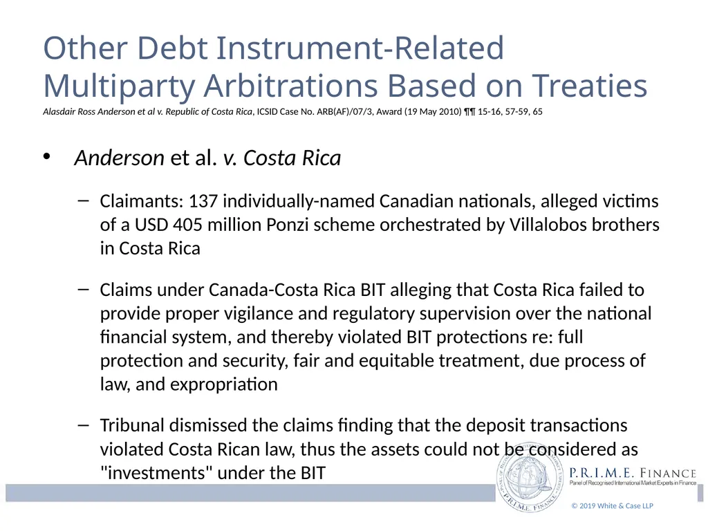 P.R.I.M.E. Finance Panel of Recognized - slide 12 of 29