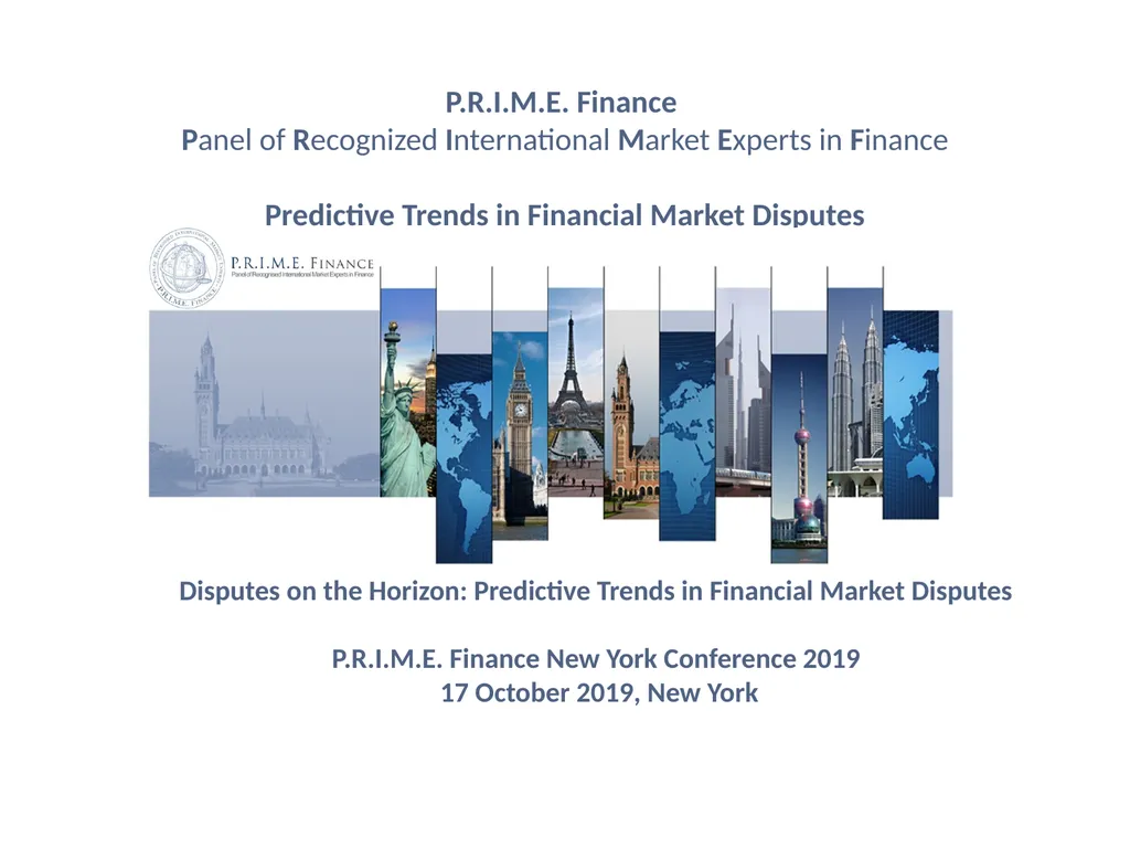 P.R.I.M.E. Finance Panel of Recognized - slide 1 of 29