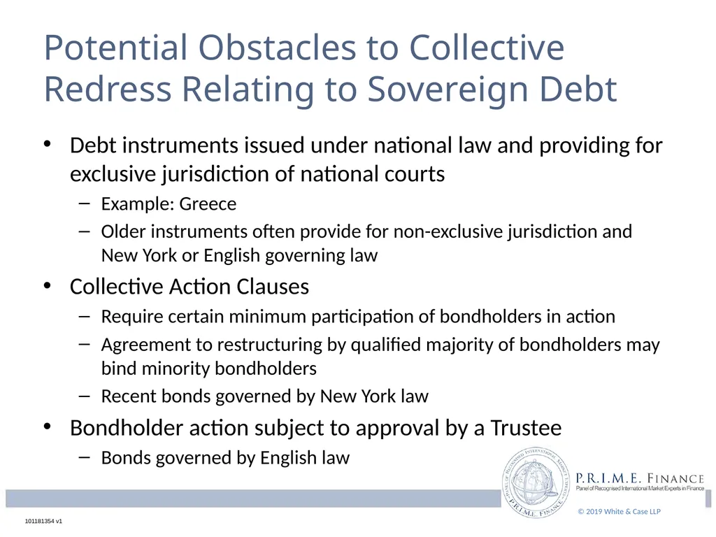 P.R.I.M.E. Finance Panel of Recognized - slide 15 of 29