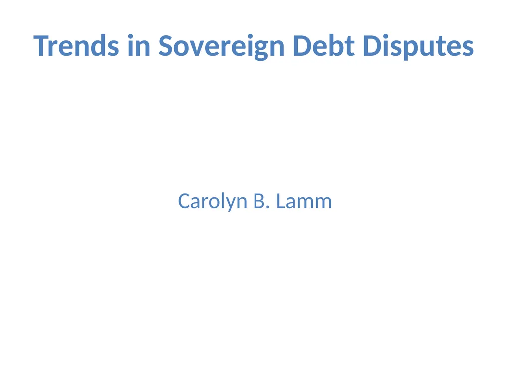 P.R.I.M.E. Finance Panel of Recognized - slide 2 of 29
