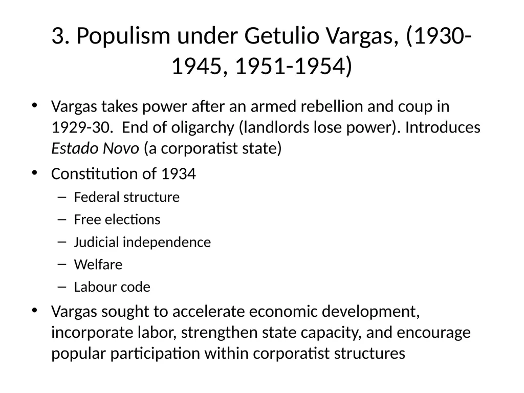 Brazil: Cycles of (Gradual) Political Change Max - slide 13 of 25