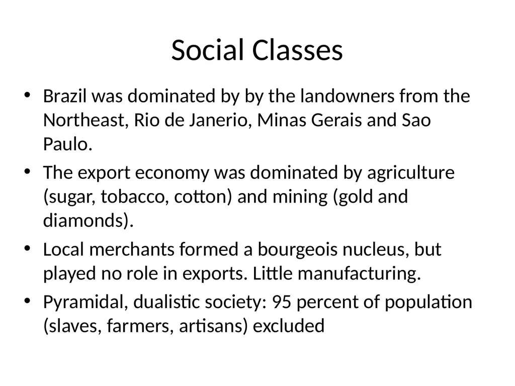 Brazil: Cycles of (Gradual) Political Change Max - slide 6 of 25