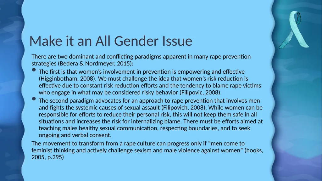 The Myth of “Gray Rape” and Implications for - slide 22 of 27
