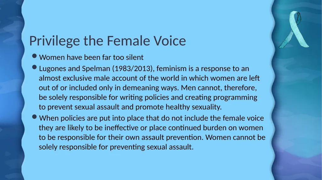 The Myth of “Gray Rape” and Implications for - slide 21 of 27