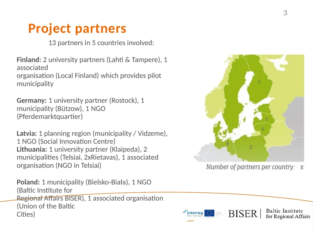 EmPaci Project Empowering participatory Budgeting - slide 3 of 20