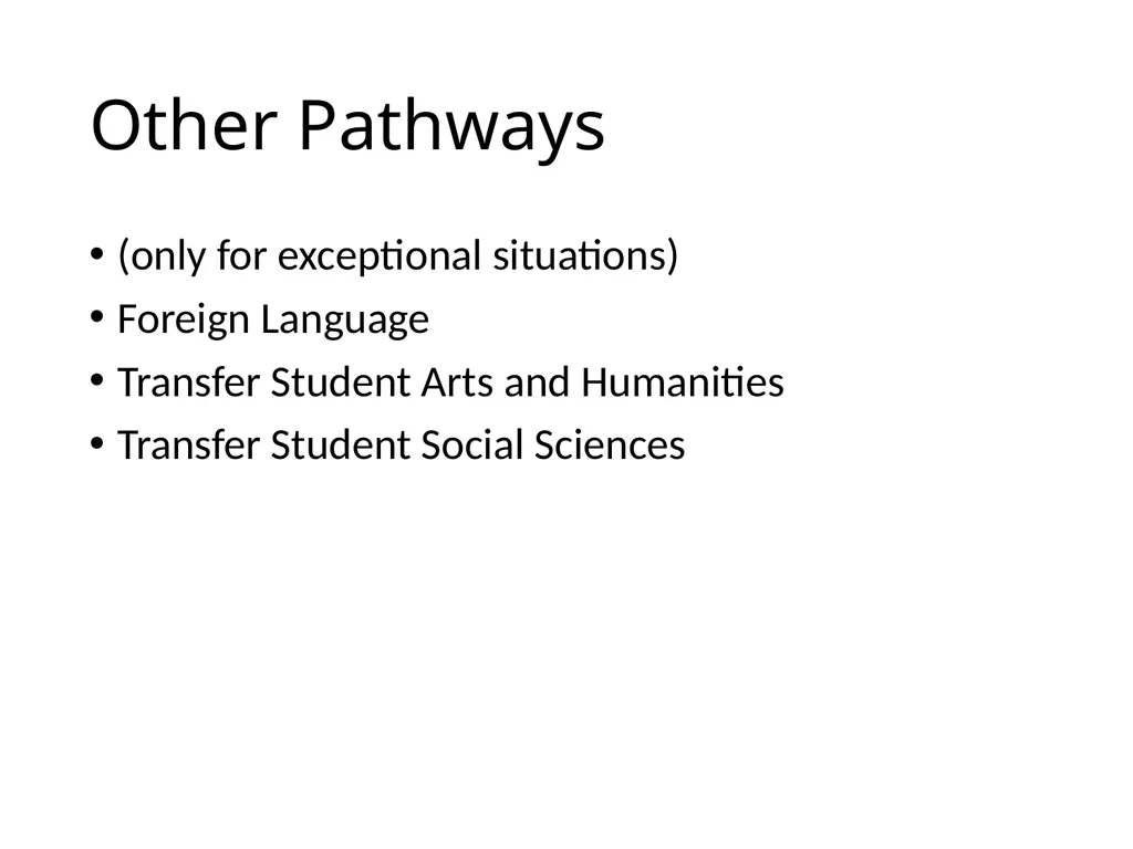 All HASS Pathways : Non-HI ‘Gateway’ course : HASS - slide 55 of 55