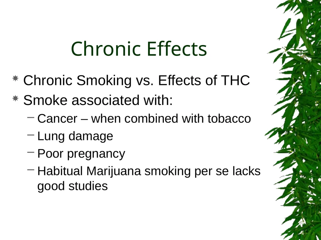 Presented By: David Kan, MD Medical Marijuana: - slide 20 of 48