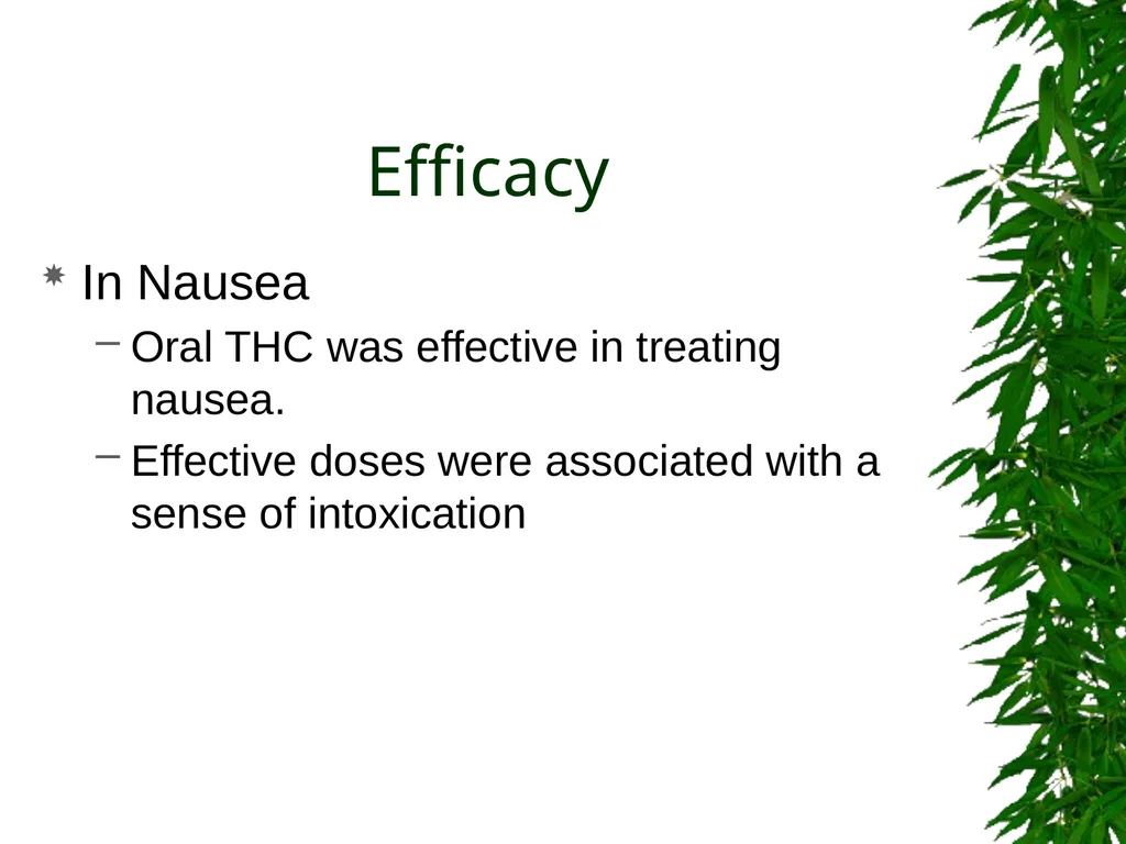 Presented By: David Kan, MD Medical Marijuana: - slide 38 of 48