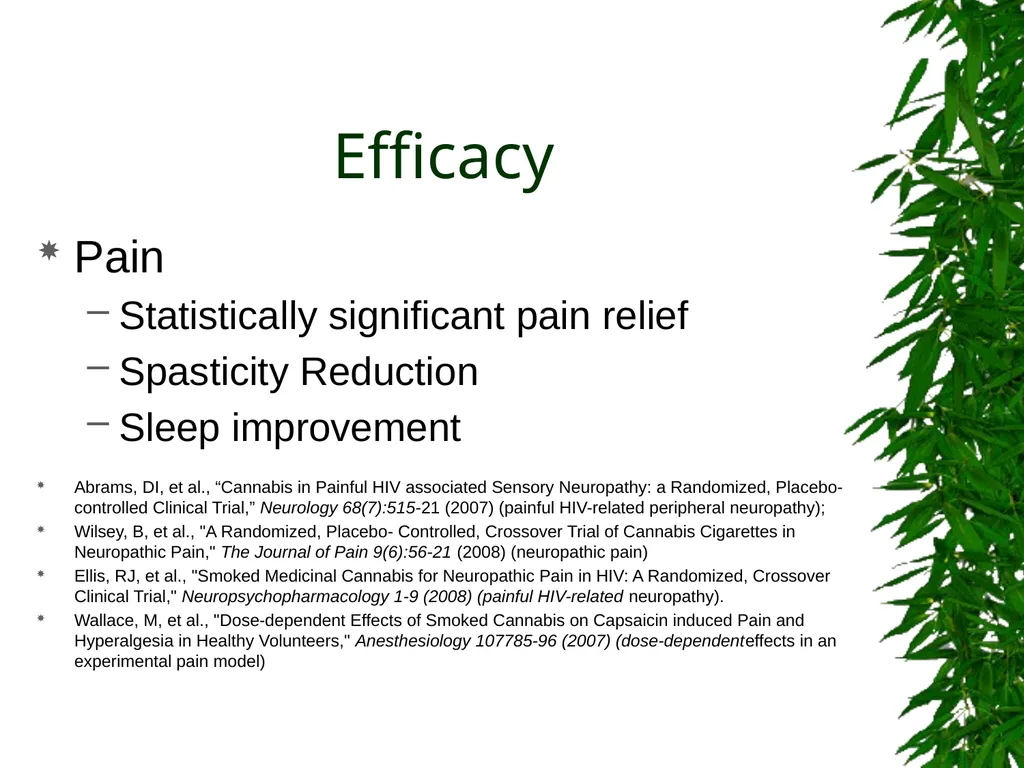 Presented By: David Kan, MD Medical Marijuana: - slide 41 of 48