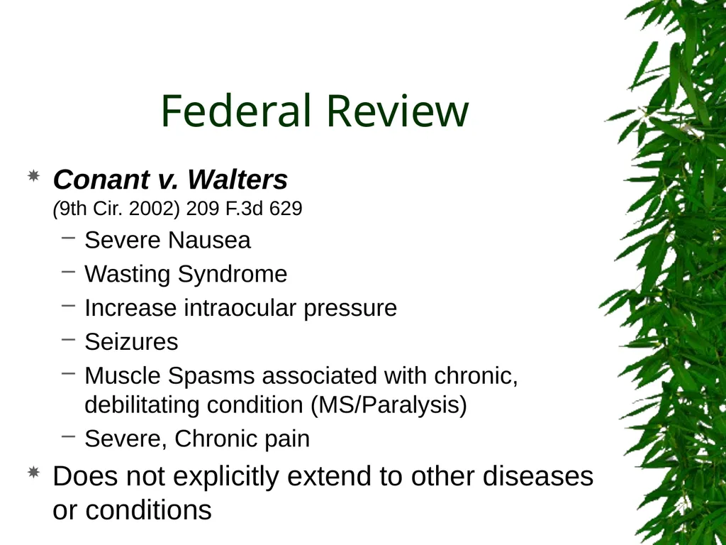 Presented By: David Kan, MD Medical Marijuana: - slide 28 of 48