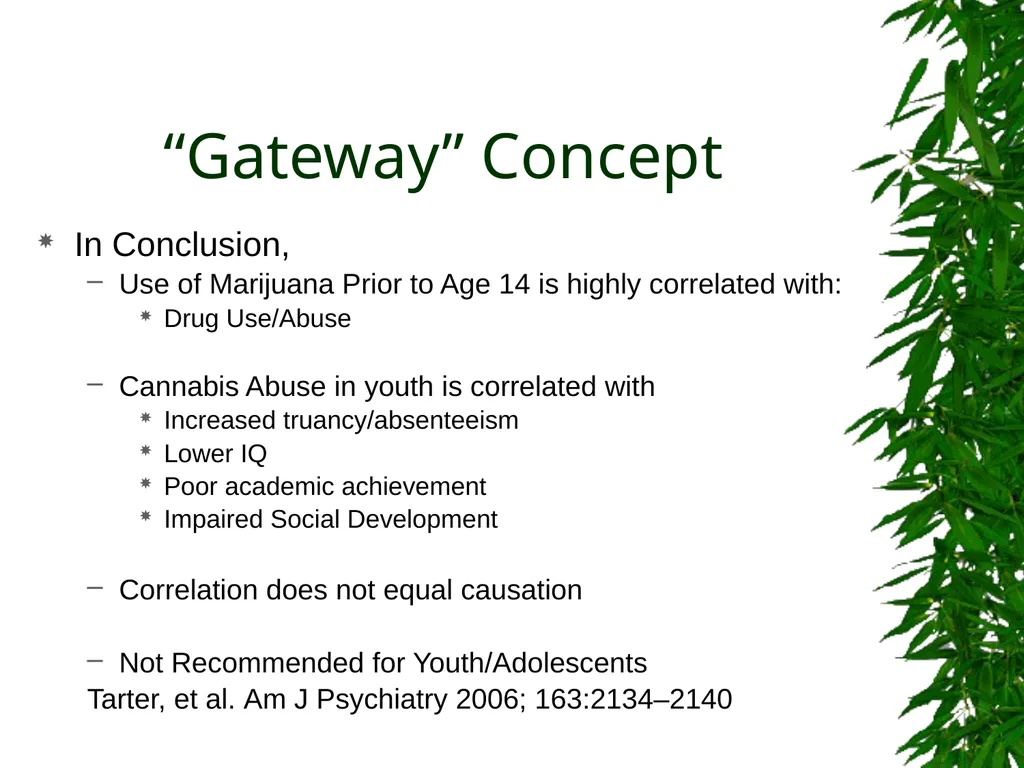 Presented By: David Kan, MD Medical Marijuana: - slide 47 of 48