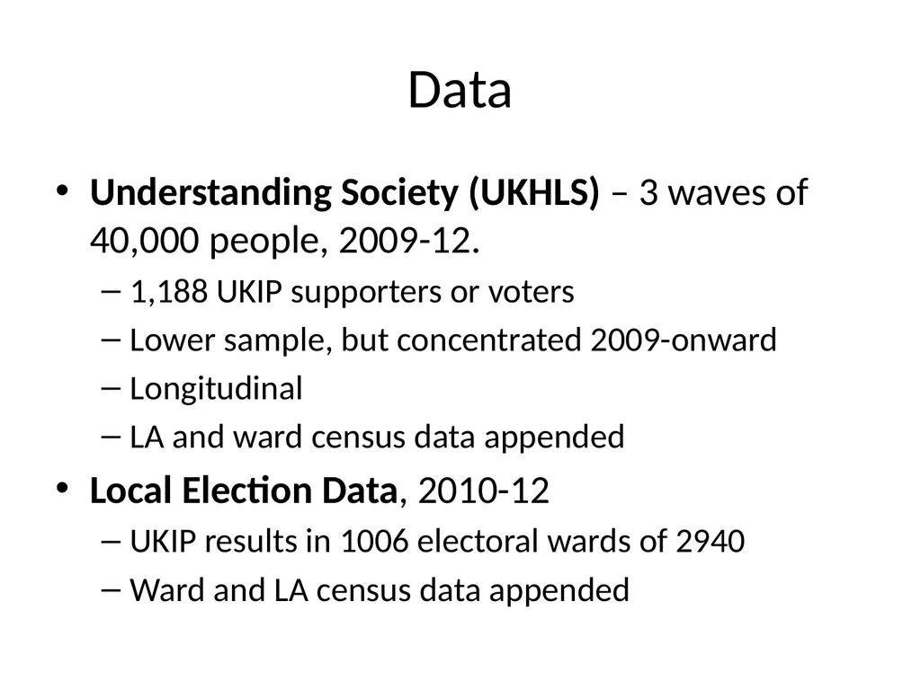 Working Class Tories not Labour Traditionalists: - slide 2 of 15