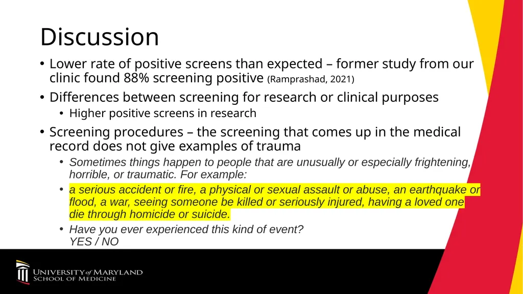 Implementation of Universal Screening for - slide 11 of 16