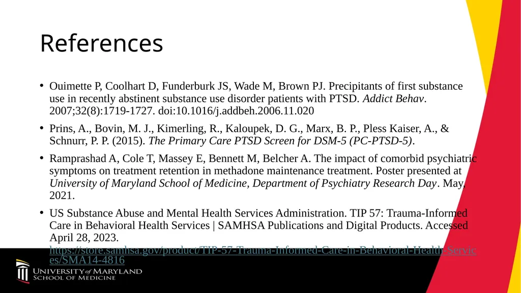 Implementation of Universal Screening for - slide 15 of 16