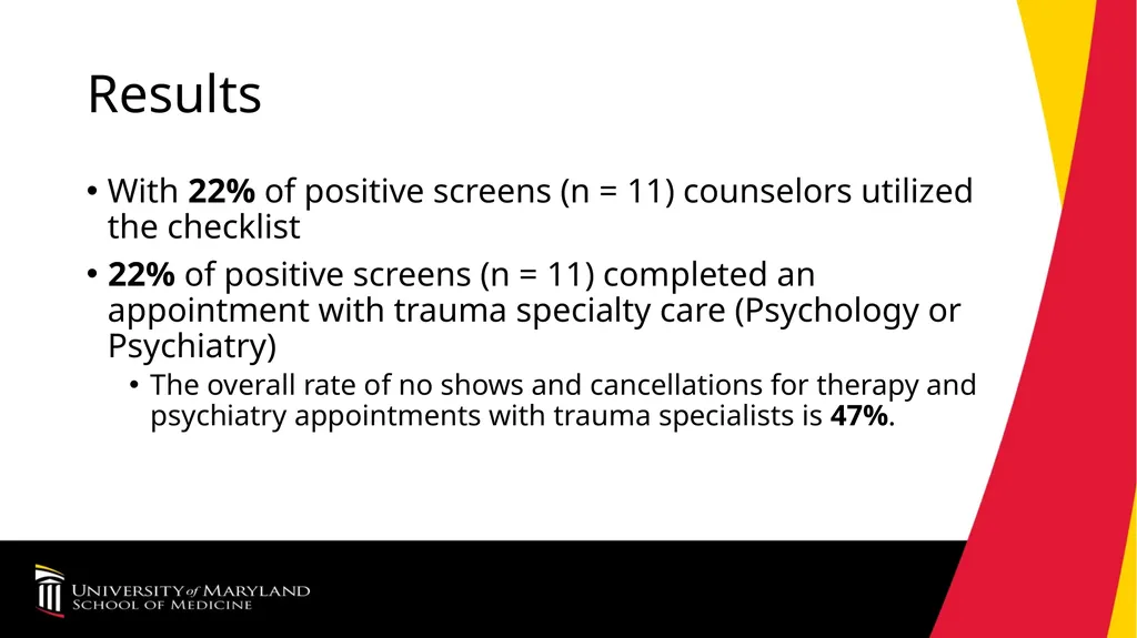 Implementation of Universal Screening for - slide 10 of 16