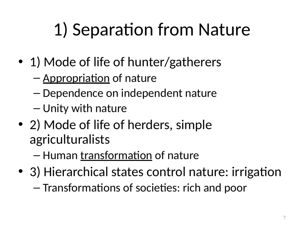 World-Historical Background 1 Two Approaches to - slide 7 of 145
