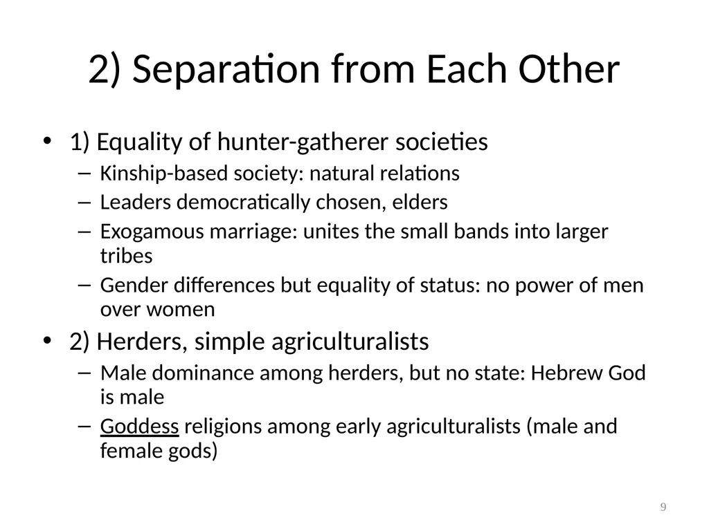 World-Historical Background 1 Two Approaches to - slide 9 of 145