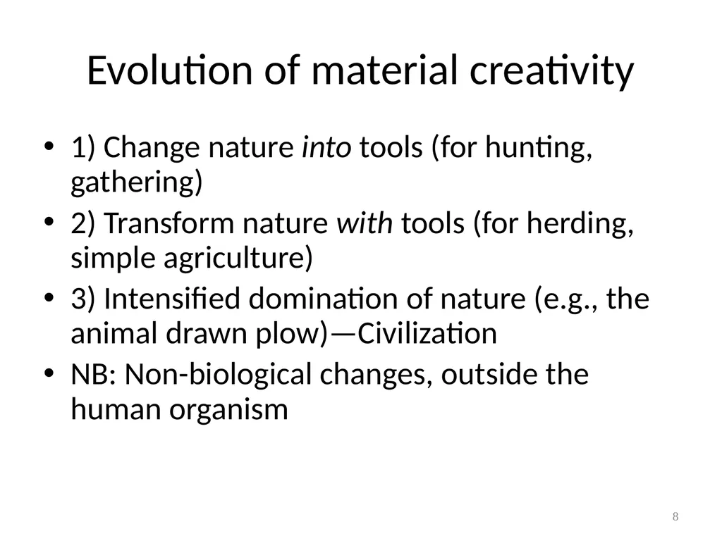 World-Historical Background 1 Two Approaches to - slide 8 of 145