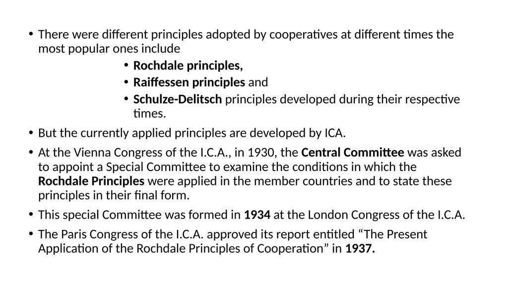 Cooperative and organization management Chapter - slide 23 of 38