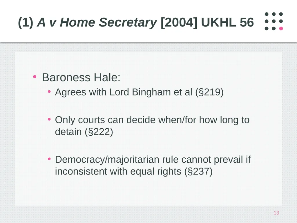 Public Law in the Supreme Court: Where Are We Now? - slide 13 of 40