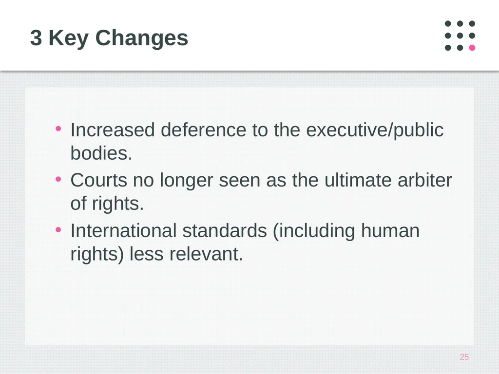 Public Law in the Supreme Court: Where Are We Now? - slide 25 of 40