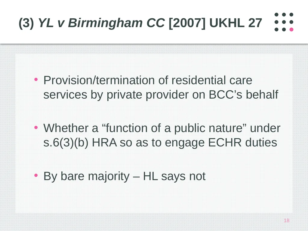 Public Law in the Supreme Court: Where Are We Now? - slide 18 of 40