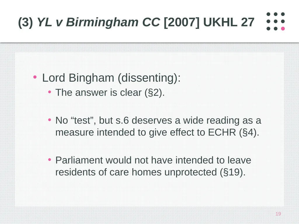 Public Law in the Supreme Court: Where Are We Now? - slide 19 of 40