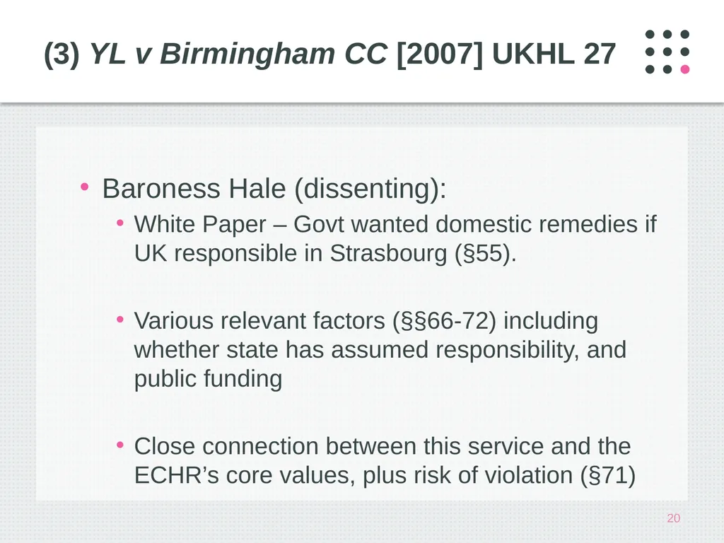 Public Law in the Supreme Court: Where Are We Now? - slide 20 of 40
