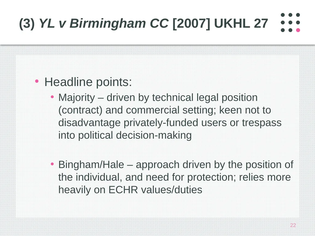 Public Law in the Supreme Court: Where Are We Now? - slide 22 of 40