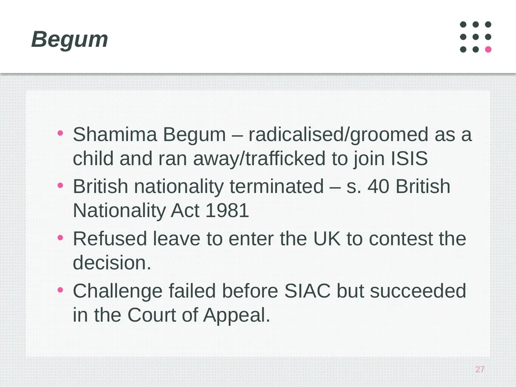 Public Law in the Supreme Court: Where Are We Now? - slide 27 of 40