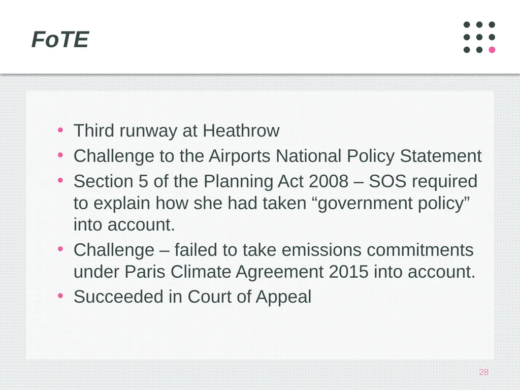 Public Law in the Supreme Court: Where Are We Now? - slide 28 of 40