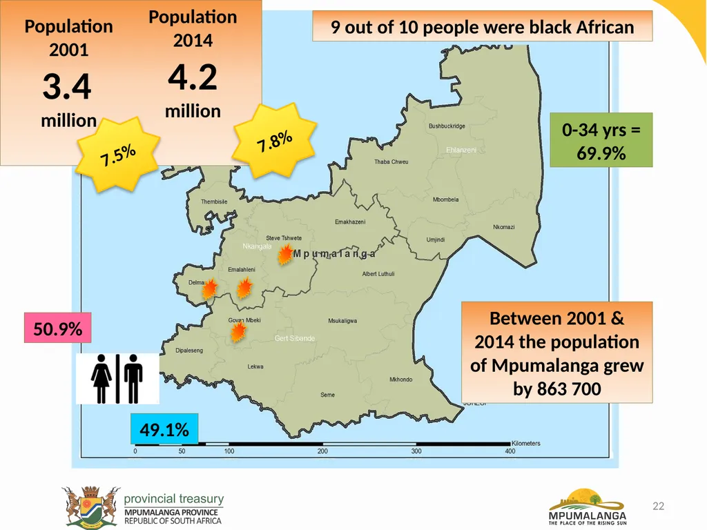 MPUMALANGA ECONOMY – PERFORMANCE, CHALLENGES AND - slide 22 of 44