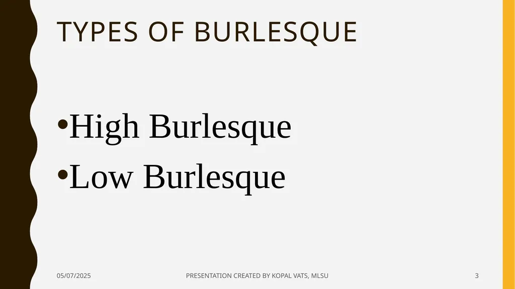 burlesque 12/22/2020 PRESENTATION CREATED BY KOPAL - slide 3 of 17