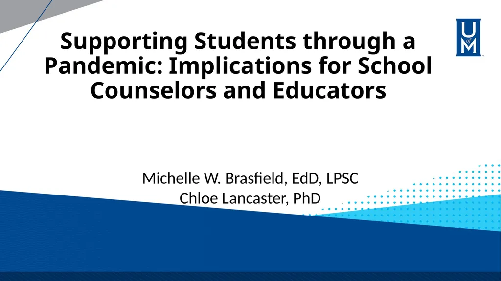 Supporting Students through a Pandemic: