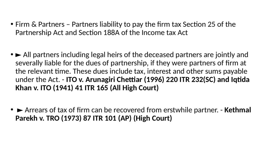 RECOVERY PROCEEDINGS AND STAY OF DEMAND UNDER THE - slide 30 of 53