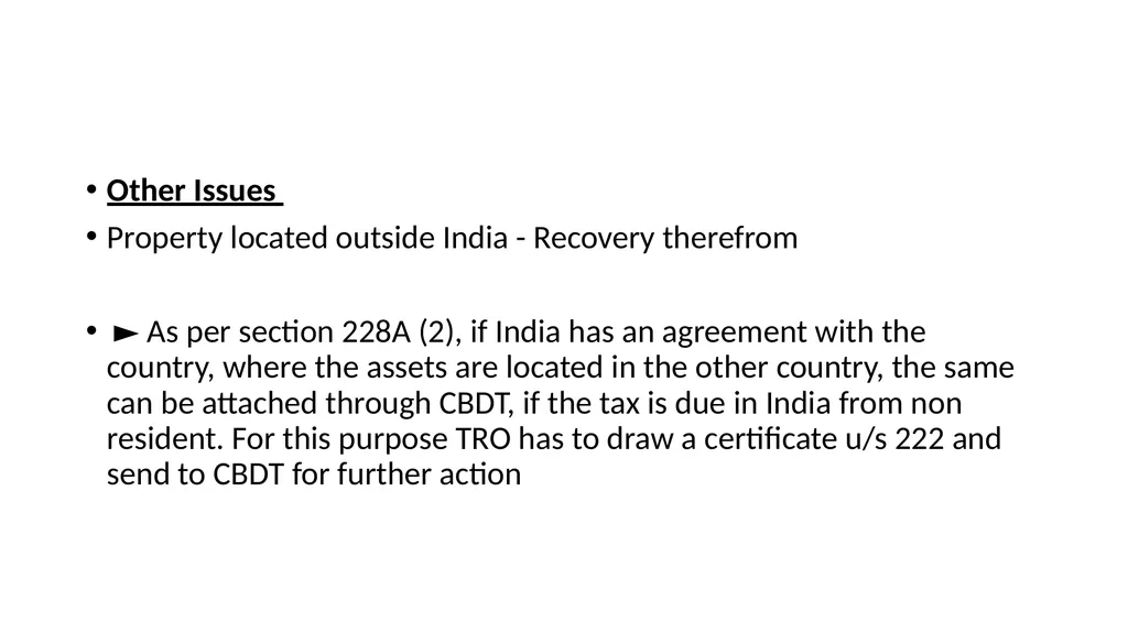 RECOVERY PROCEEDINGS AND STAY OF DEMAND UNDER THE - slide 32 of 53