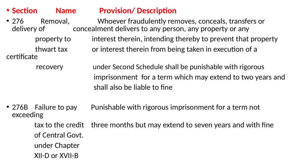 RECOVERY PROCEEDINGS AND STAY OF DEMAND UNDER THE - slide 21 of 53