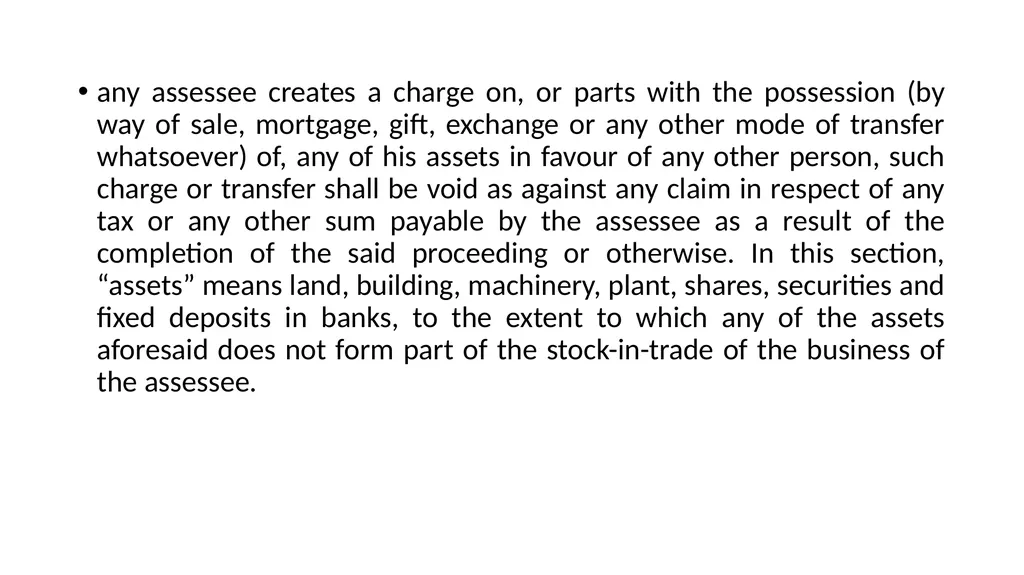 RECOVERY PROCEEDINGS AND STAY OF DEMAND UNDER THE - slide 19 of 53