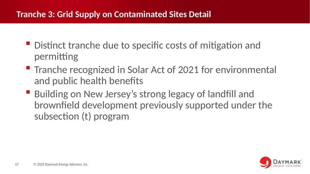 Competitive Solar Incentive (CSI) Program - slide 17 of 39