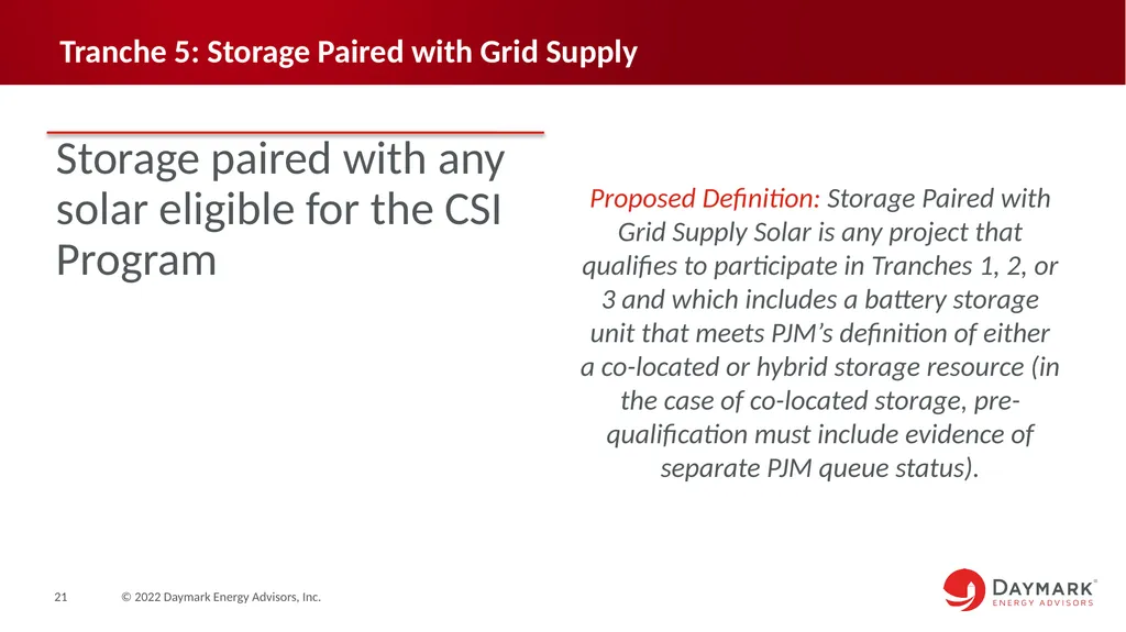 Competitive Solar Incentive (CSI) Program - slide 21 of 39
