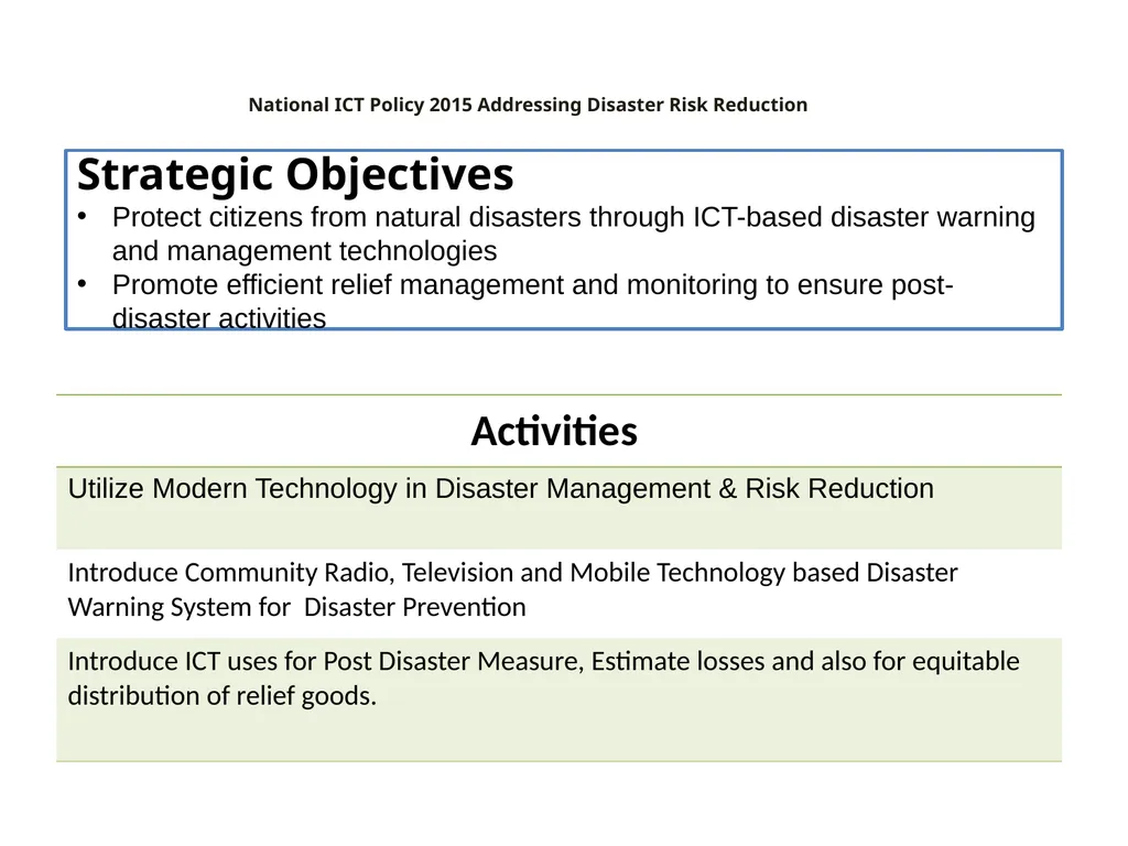 Department of Information and Communication - slide 5 of 16